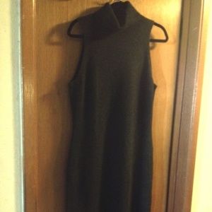 LAUREN Ralph 100% Cashmere Sleeveless Cowl Turtle